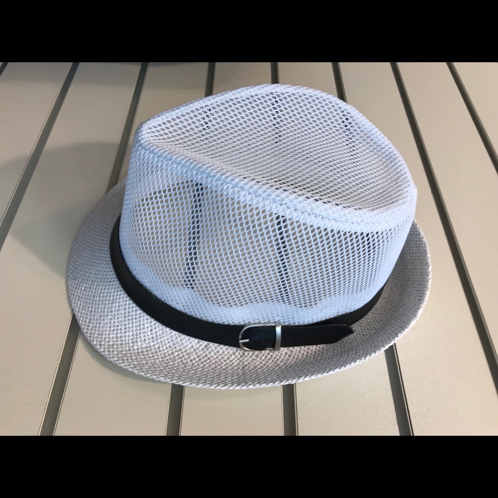Stylish men White Summer Hat